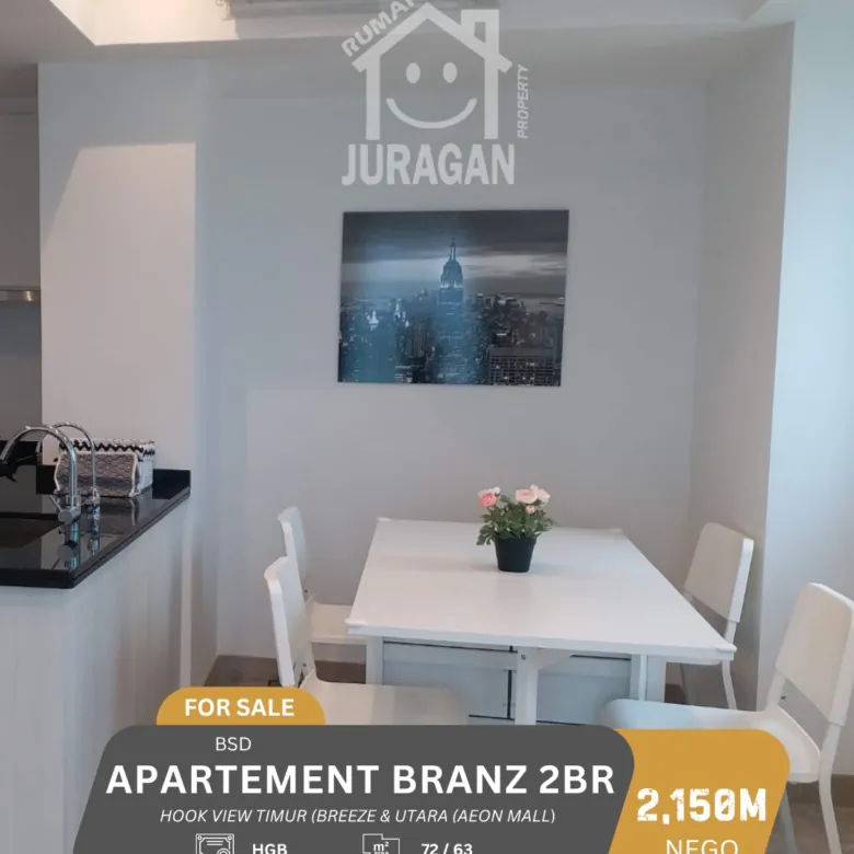 DIJUAL APARTEMEN BRANZ BSD CITY