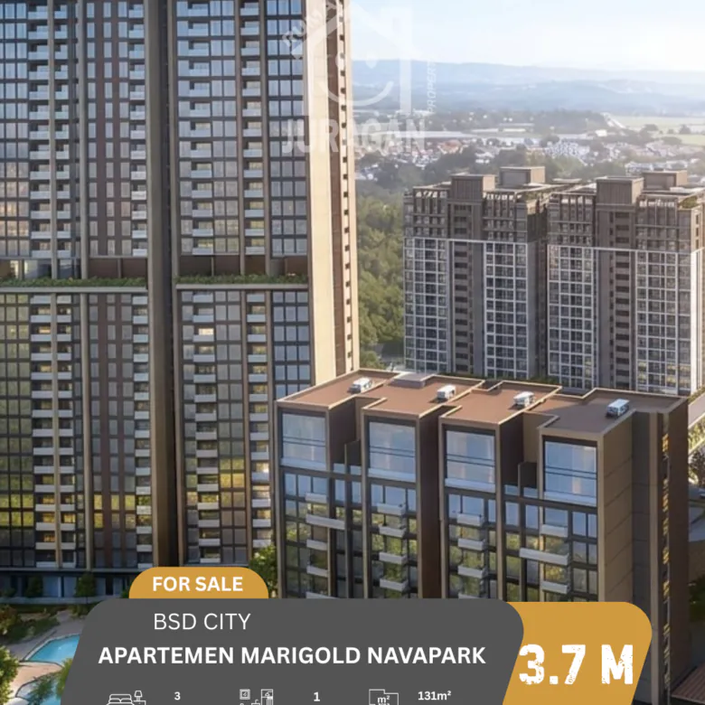 Apartemen Dijual Marigold Navapark BSD