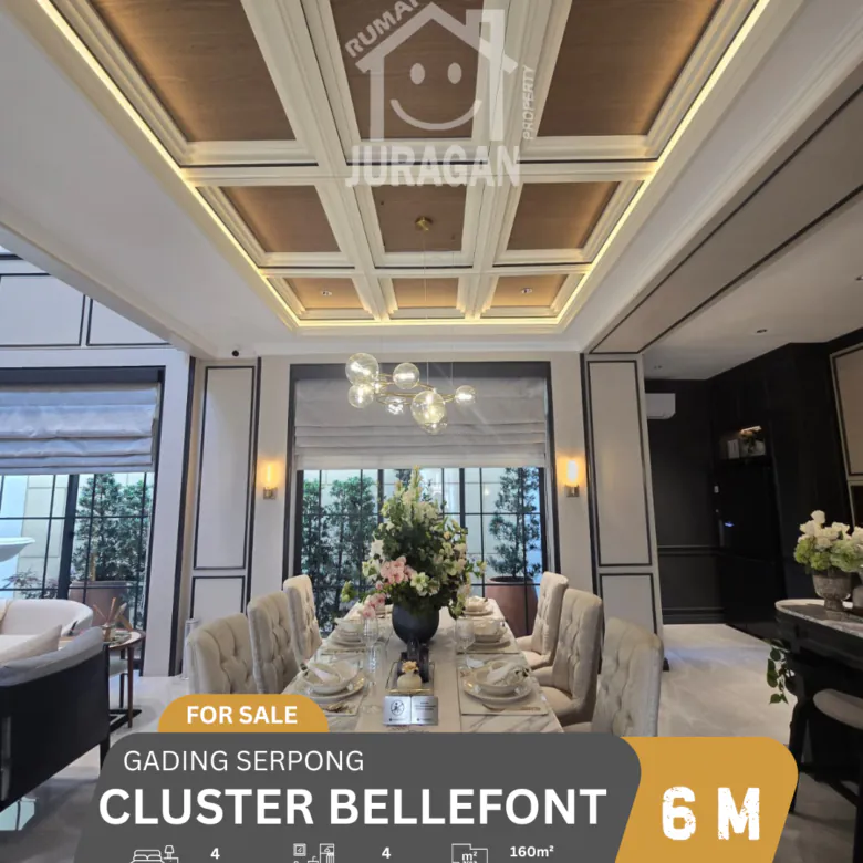 Dijual Rumah Bellefont Gading Serpong
