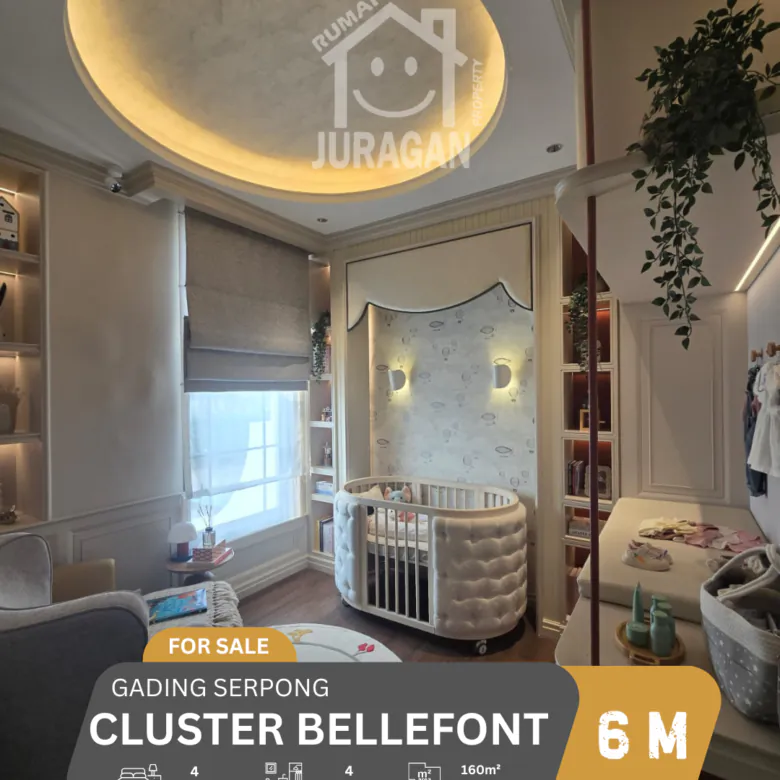 Dijual Rumah Bellefont Gading Serpong