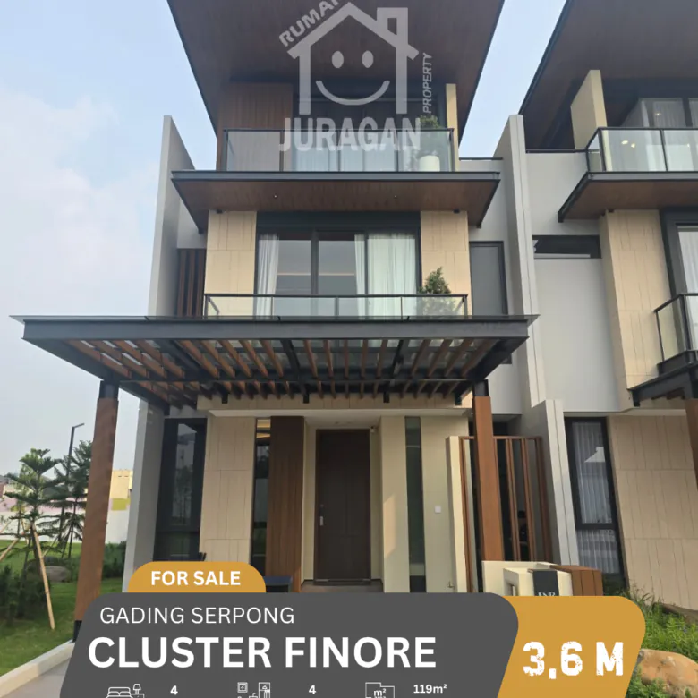 Dijual Rumah Finore Gading Serpong