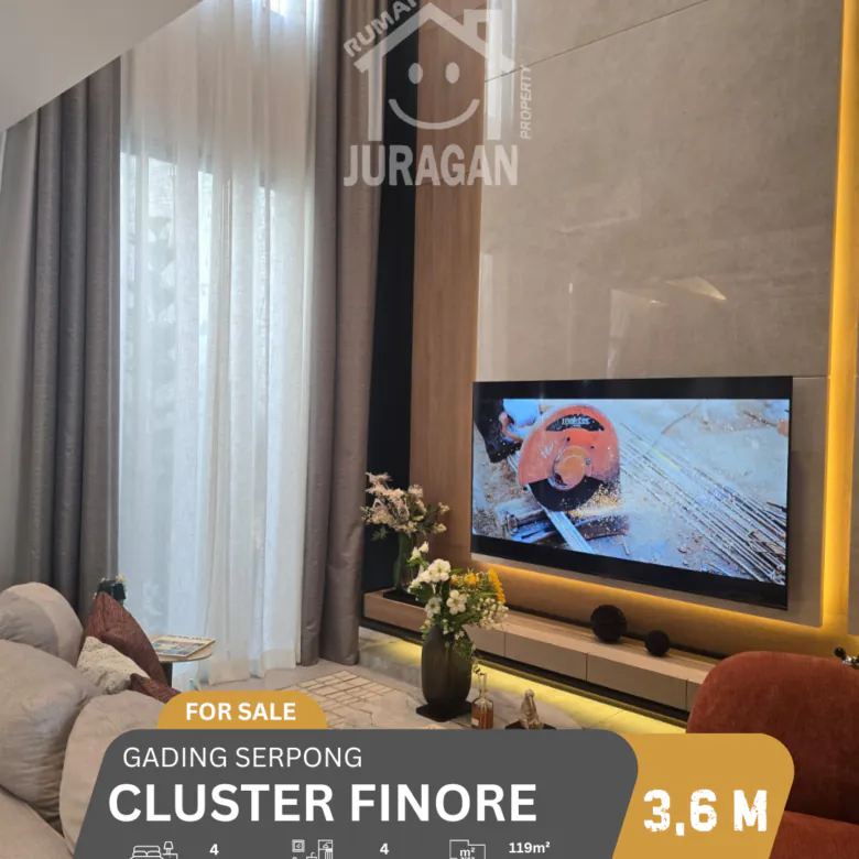 Dijual Rumah Finore Gading Serpong
