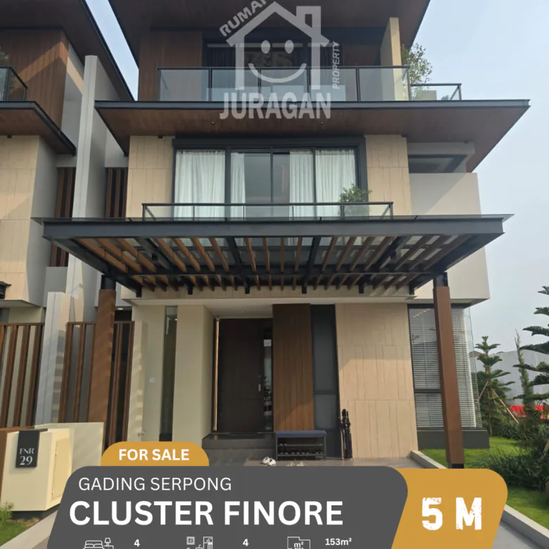 Dijual Rumah Finore Gading Serpong