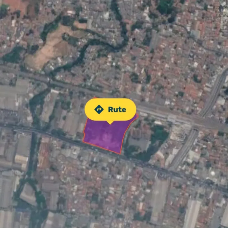 Tanah komersil sebelah Gedung Juang Tambun Bekasi jual 50% harga pasar