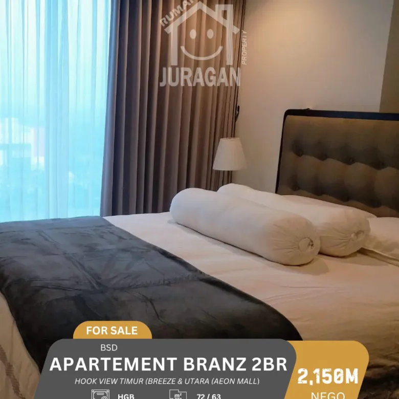 DIJUAL APARTEMEN BRANZ BSD CITY
