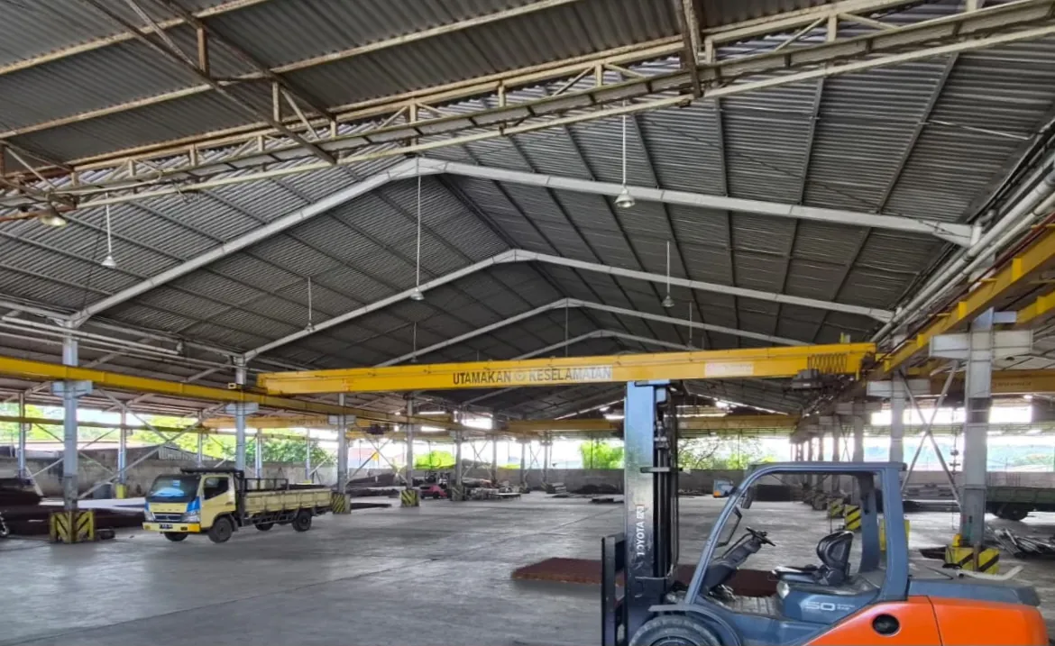Disewakan gudang lengkap siap pakai di Cimuning Mustikajaya Bekasi