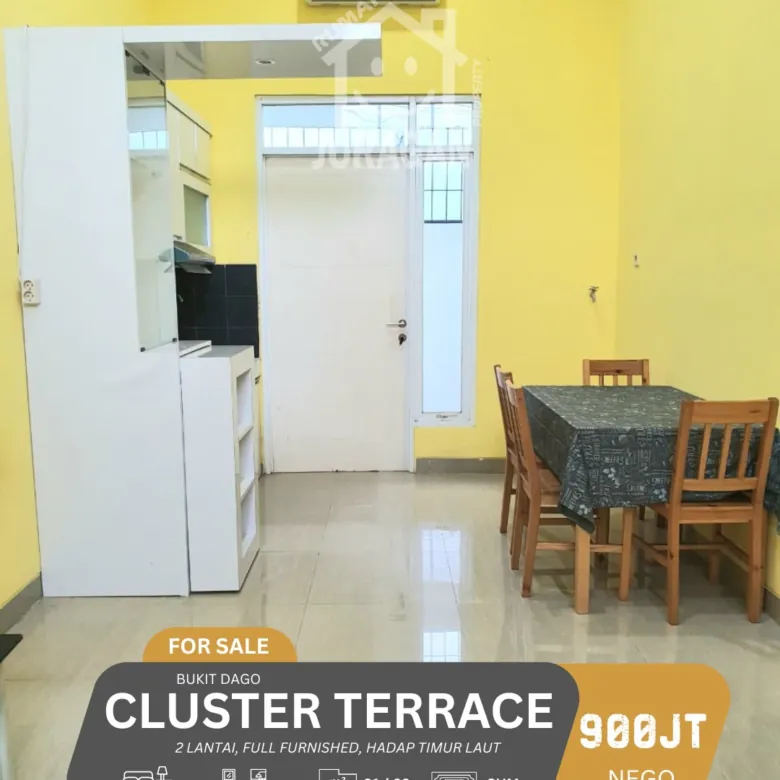 DIJUAL CLUSTER TERRACE 2 LANTAI BUKIT DAGO