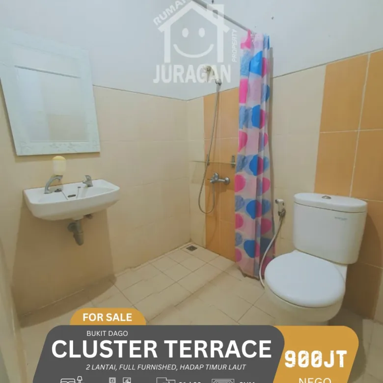 DIJUAL CLUSTER TERRACE 2 LANTAI BUKIT DAGO