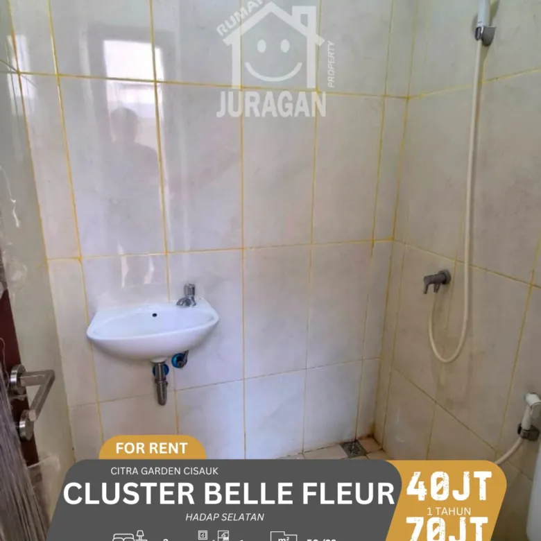 DISEWAKAN RUMAH CITRA GARDEN CISAUK – CLUSTER BELLE FLEUR
