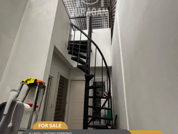DIJUAL CLUSTER FIORDINI 2 LANTAI GADING SERPONG