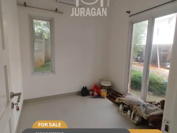 DIJUAL RUMAH CLUSTER KARELIA HOOK GADING SERPONG