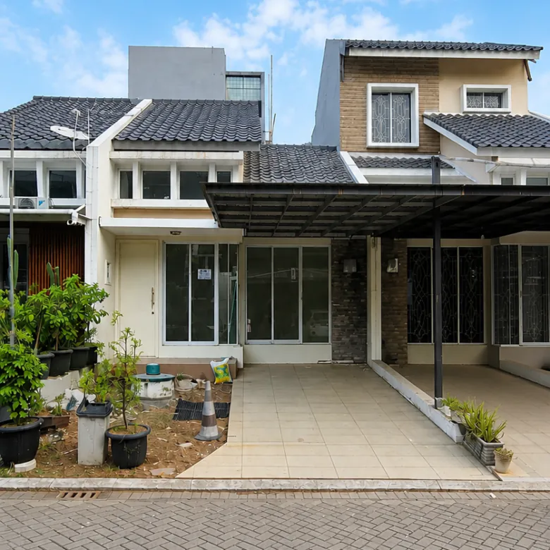 Jual cepat rumah SHM 2 kamar tidur di Grand Galaxy City bisa KPR
