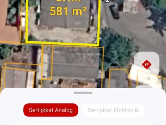 Jual murah tanah kotak lokasi komersil belakang Grand Kamala Lagoon